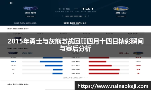 2015年勇士与灰熊激战回顾四月十四日精彩瞬间与赛后分析